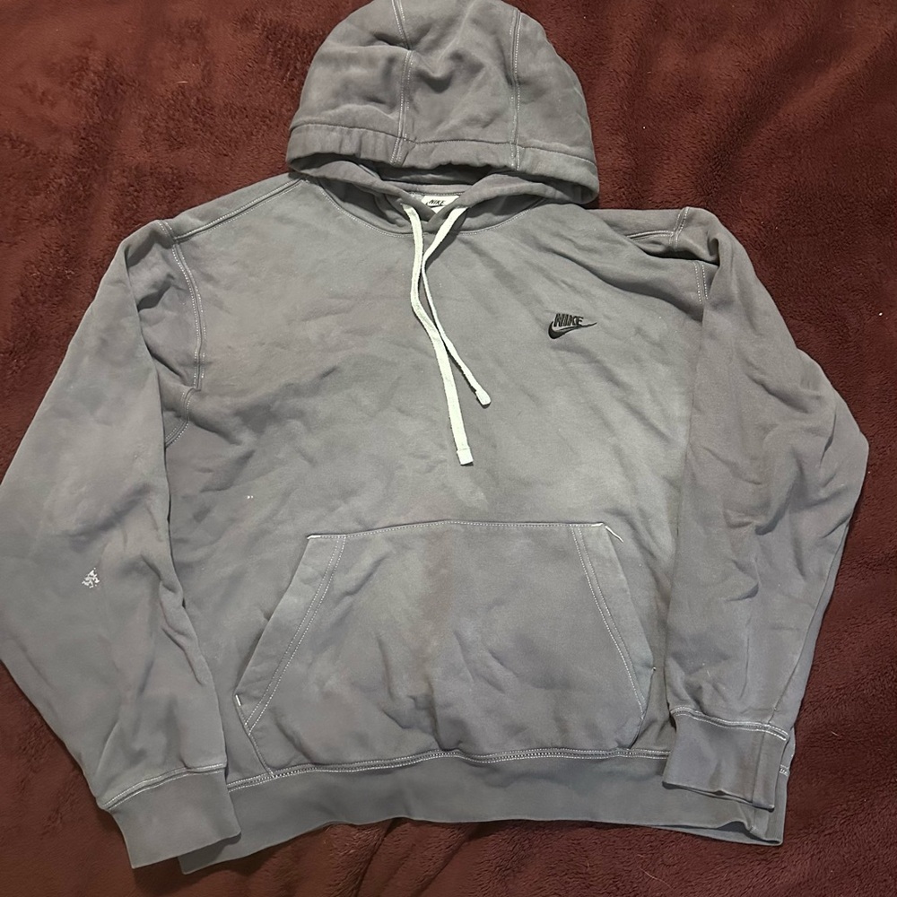 Nike Men's Charcoal Hoodie